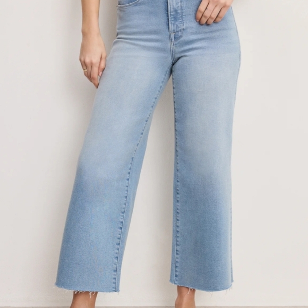 Good American Wide Leg Jeans